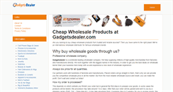 Desktop Screenshot of gadgetsdealer.com