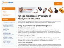 Tablet Screenshot of gadgetsdealer.com